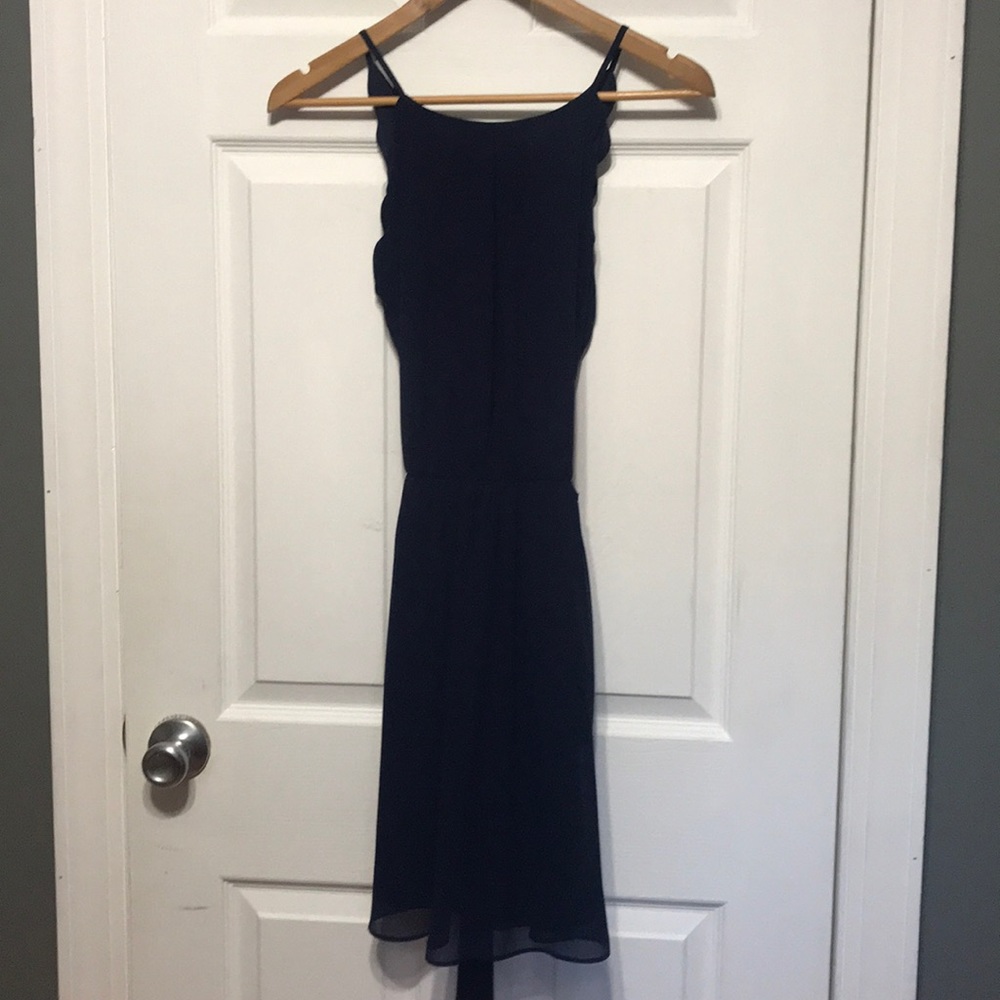 Navy blue dress